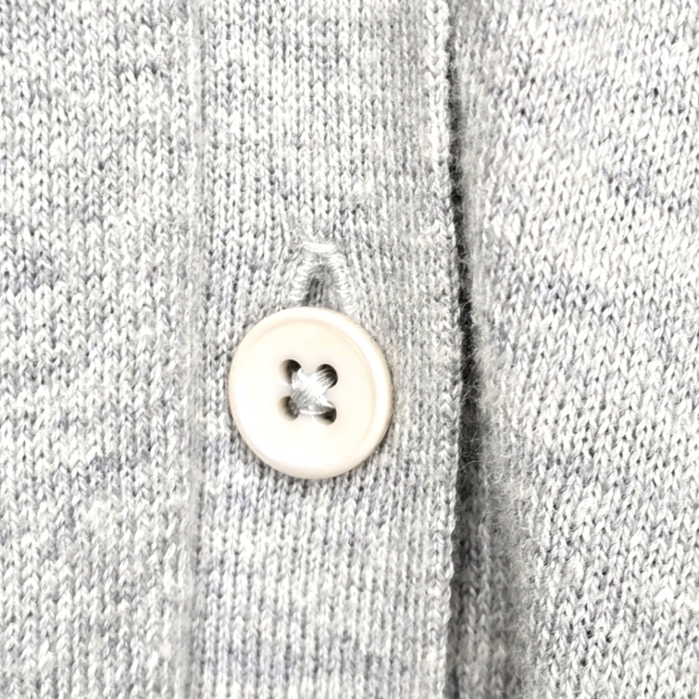 Gap Gray Women's Cardigan 70% Cotton 10% Silk Lightweight Size M - Picture 4 of 12